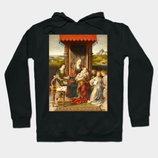 Virgin and Child with Angels Hoodie